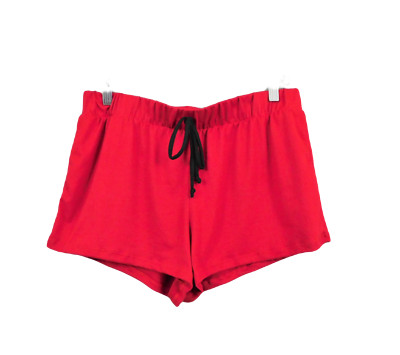 Cozy Rozy Women's Pajama Short, Red, Size XL, New -image