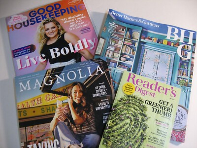 2024 Magazines  Reader's Digest Magnolia BH&G Good Housekeeping-image