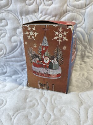 Vintage Wind Chimes Santa Claus in Christmas Village Holiday Decor Porch H. Kong-image