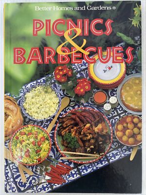 Better Homes & Gardens Picnics & Barbecues 1992 Edition Hardcover-image