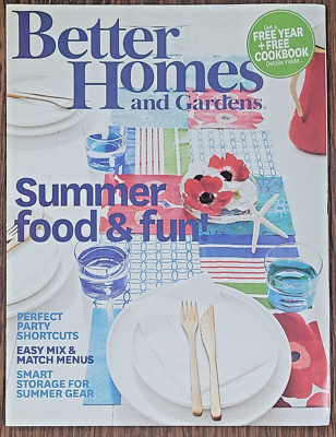 Sampler of Better Homes & Gardens magazine, “Summer Food & Fun” Issue, undated-image