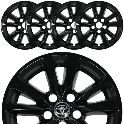 4 fits Toyota Camry LE 2025 Black 16