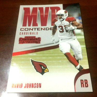 2018 David Johnson MVP Contenders 