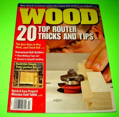 Wood Magazine - Better Homes and Gardens - July 2008, Issue #184-image