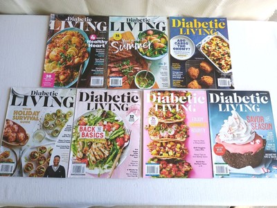Diabetic Living Magazine Lot of 7 Issues 2019-2020-image