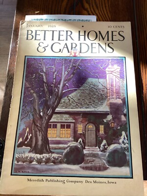 Better Homes & Gardens date January 1929-image