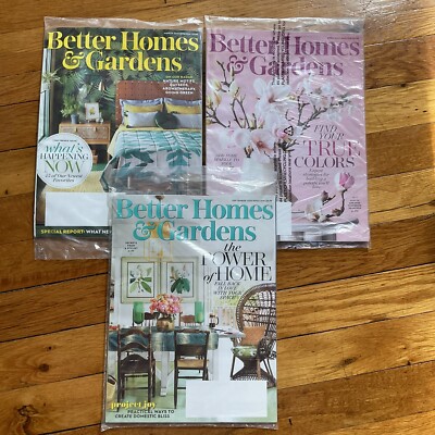 [SEALED] Better Homes & Gardens Magazines - March, April & Sept 2020-image