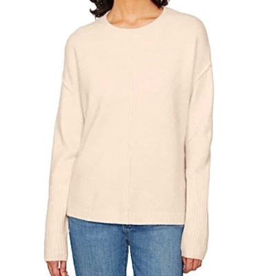New Legendary Outfitters Ladies’ Soft and Cozy Crew Neck Sweater XL Cream-image