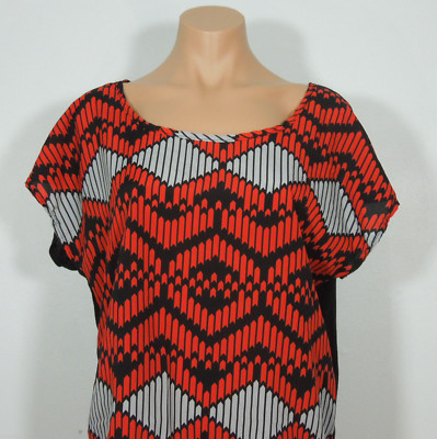 COZY CASUAL Printed Dolman Top-image