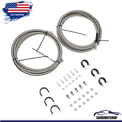 For 05-10 Chevrolet HHR Saturn Ion Fuel Line Kit Complete Repair lines QFF0015SS-image