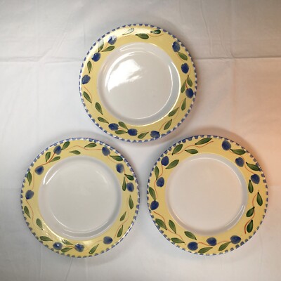 Pier 1 Palermo La Primula Salad Or Dessert Plates 7&7/8