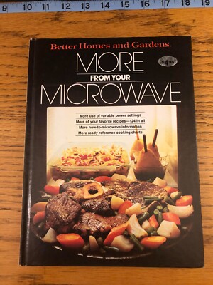 Better Homes and Gardens More from Your Microwave - Hardcover - GOOD See Images-image