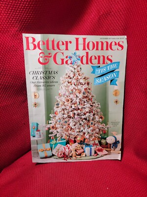BETTER HOMES & GARDENS MAGAZINE December 2017 Christmas holiday craft ads recipe-image
