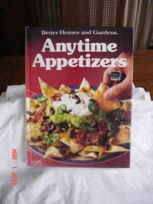 Better Homes and Gardens Anytime Appetizers - Hardcover - ACCEPTABLE-image
