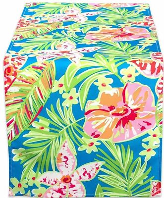 1 Fabric Outdoor Printed Table Runner(14