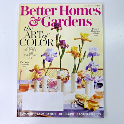 Better Homes & Gardens Magazine April 2019 The Art of Color Issue Food Lifestyle-image