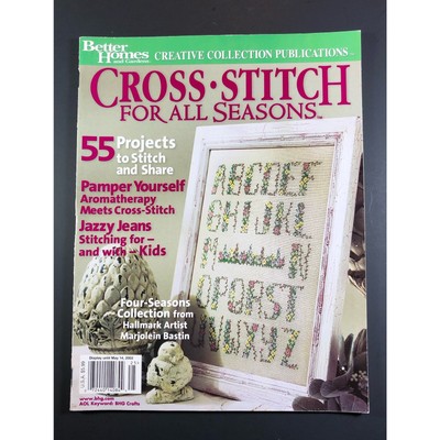 Better Homes Cross Stitch For All Seasons May 2002 - 55 Projects vn-image