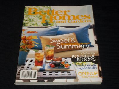 2004 JUNE BETTER HOMES & GARDENS MAGAZINE - SWEET & SUMMERY COVER - E 4589-image