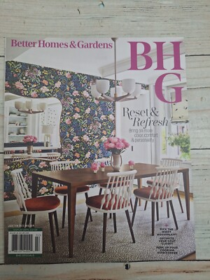 Better Homes & Gardens February 2025 Magazine BHG Reset & Refresh-image