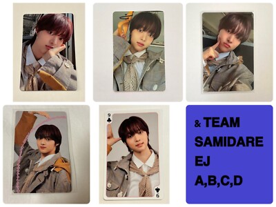 &TEAM EJ 五月雨 ( Samidare ) 1st Single Official photo card andteam Solo JAPAN-image