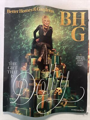 2022 December ,  Better Homes And Gardens Magazine, Dolly Parton (MH930)-image