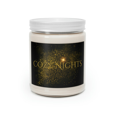 Cozy Nights Scented Eco-Friendly Soy Candles, 9oz-image