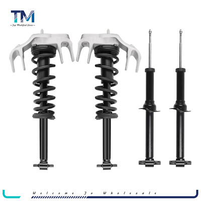 4x Complete Struts Shocks Absorber For 2003-2007 Cadillac CTS w/ Spring Mounts-image