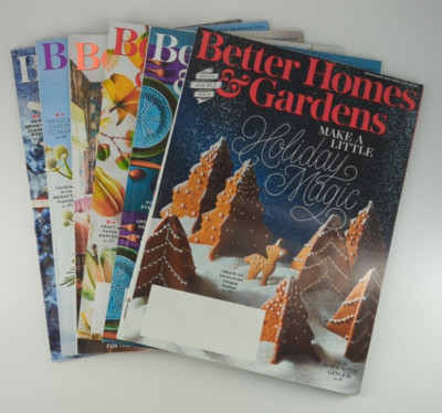 Better Homes & Garden Magazines Lot of 6 July - December 2021-image