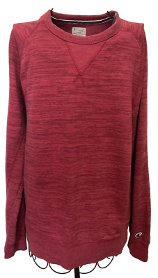 Champion Authentic Athletic Apparel Red Pullover Sweatshirt Men's L (b5)-image