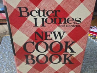 Vtg Better Homes & Gardens New Cook Book Meredith Press 5 Ring Eighth Ed 1974 -image