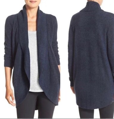 Barefoot Dreams Cozy Chic Lite Circle Cardigan Charcoal gray Size XS-image