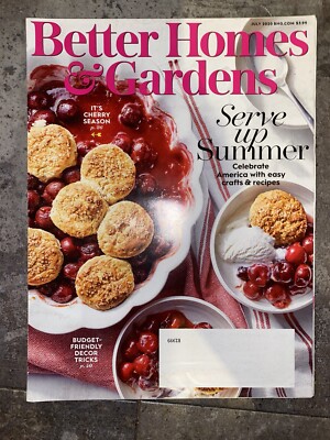 Better Homes & Gardens Magazine July 2020-image