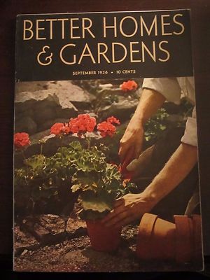 Better Homes and Gardens Magazine September 1936 (C)-image