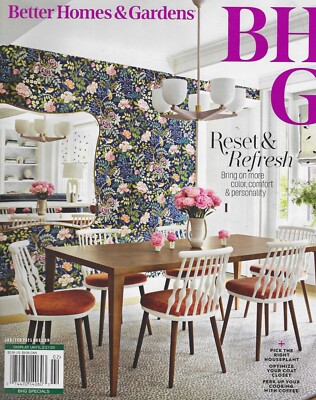 Better Homes & Garden Magazine February 2025  Reset & Refresh-image