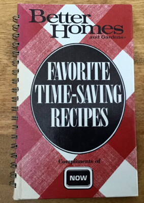 1988 Promotional Better Homes & Gardens Cookbook: FAVORITE TIME-SAVING RECIPES-image
