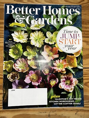 Better Homes & Gardens Magazine January February 2022 Time To Jumpstart Ur Year-image