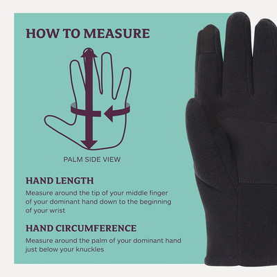 Unisex Rocklin Fleece Cold-Weather Glove - Cozy, Warm Comfort with Touchscree...-image