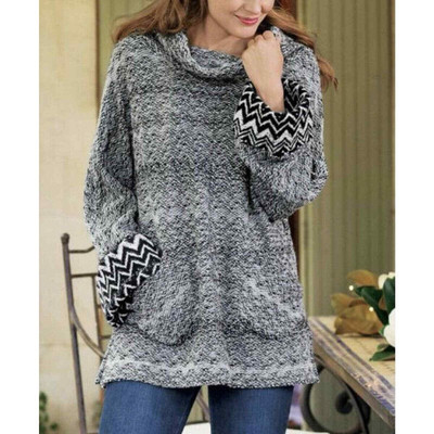 Soft Surroundings ALMA Thick Soft Oversized Cowl Neck Fleece Tunic Womens S-image