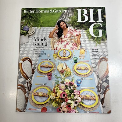 Better Homes and Gardens Magazine BHG Mindy Kaling Brand New Sealed June 2023-image