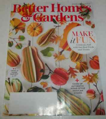 Better Homes & Gardens October 2021, Back Issue-image