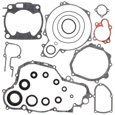 Vertex-Winderosa Complete Gasket Kit with Oil Seals Yamaha YZ250 1998-image