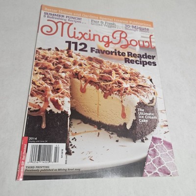 Mixing Bowl Better Homes and Gardens Magazine 2014 112 Favorite Reader Recipes-image