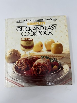 Better Homes & Gardens Quick & Easy Cookbook - 1983 1st Edition-image