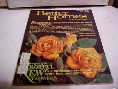 MARCH 1971  BETTER HOMES AND GARDENS MAGAZINE 70'S ERA-image