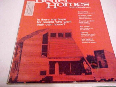 AUGUST 1970 BETTER HOMES & GARDENS MAGAZINE 70s STYLE-image