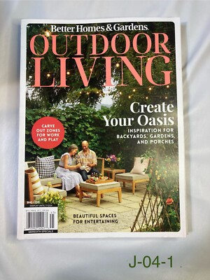 BETTER HOMES AND GARDENS OUTDOOR LIVING 2024 MAGAZINE ISSUE CREATE YOUR OASIS-image