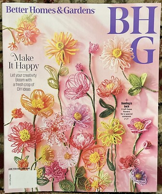 Better Homes Gardens Magazine January February 2024 Life In Color-image