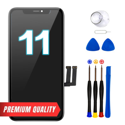 For iPhone 11 Screen Replacement Full Assembly Touch Screen LCD Digitizer Tools-image