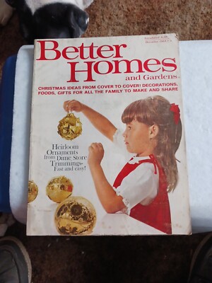 1964 DECEMBER BETTER HOMES & GARDENS MAGAZINE - FULL PAGE COLOR ADS - L 2808-image