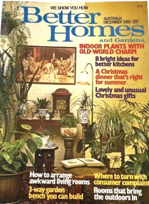 Better Homes And Gardens December 1980 Christmas Edition Vintage Aust Magazine-image